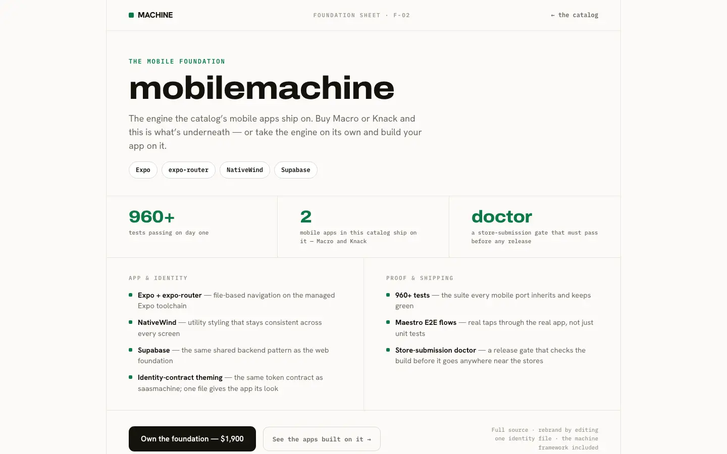 mobilemachine — Landing (design)